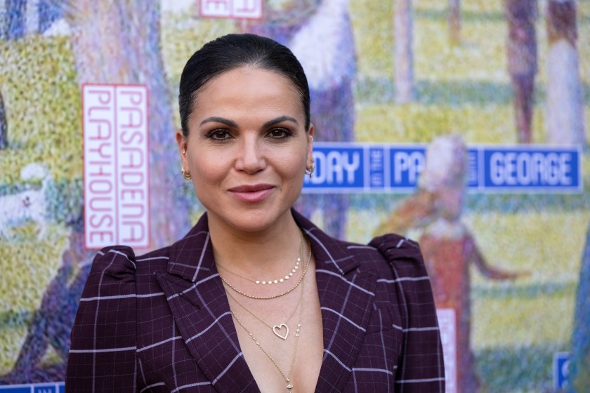 PASADENA, CALIFORNIA - FEBRUARY 19: Actress Lana Parrilla attends Opening Night for "Sunday In The Park With George" at the Pasadena Playhouse on February 19, 2023 in Pasadena, California.