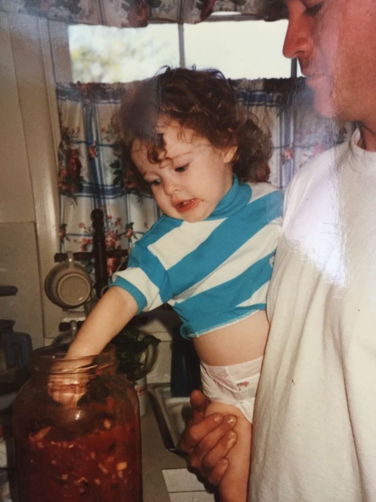 Jenna Paulette and dad
