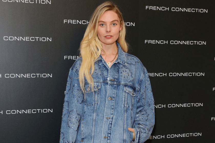 Nell Hudson attends the French Connection 50th Anniversary party at The Vinyl Factory on July 26, 2022 in London, England