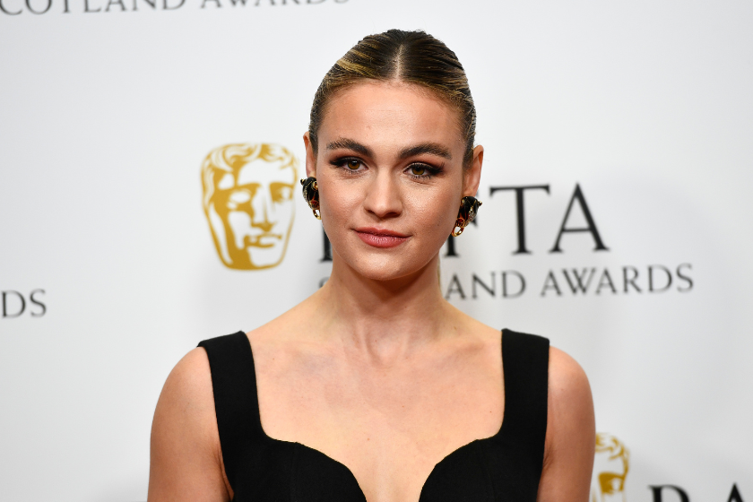 Sophie Skelton attends the British Academy Scotland Awards at DoubleTree by Hilton on November 20, 2022 in Glasgow, Scotland