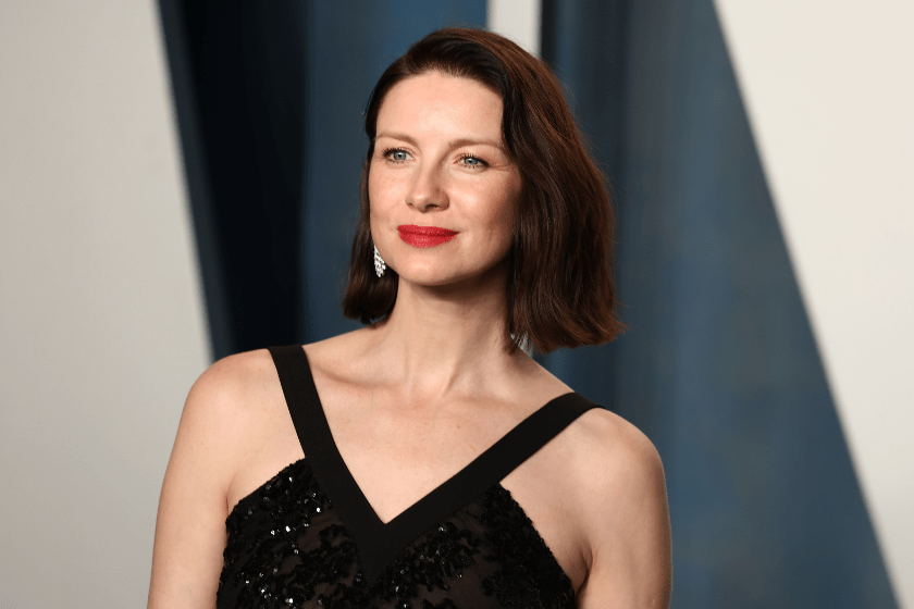Caitriona Balfe attends the 2022 Vanity Fair Oscar Party hosted by Radhika Jones at Wallis Annenberg Center for the Performing Arts on March 27, 2022 in Beverly Hills, California