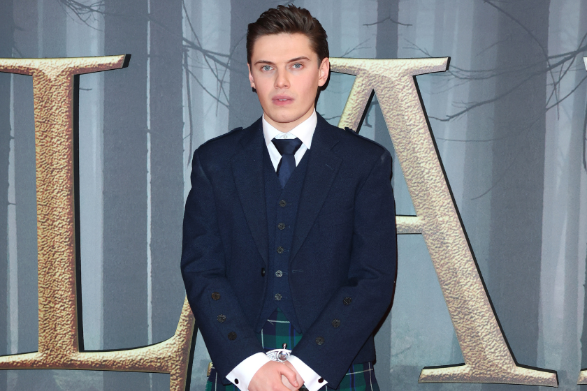 Paul Gorman attends the "Outlander" Season Six Premiere at The Royal Festival Hall on February 24, 2022 in London, England