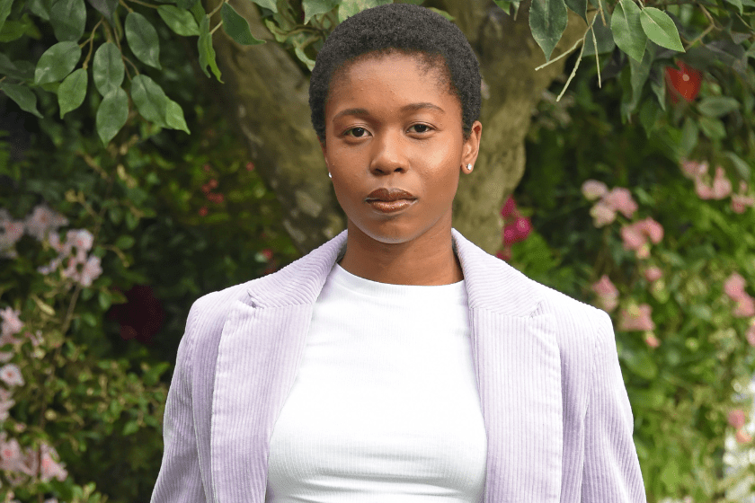 Gloria Obianyo attends the World Premiere of new Amazon Original "Good Omens" at the Odeon Luxe Leicester Square on May 28, 2019 in London, England