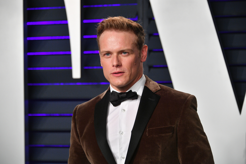Sam Heughan attends the 2019 Vanity Fair Oscar Party hosted by Radhika Jones at Wallis Annenberg Center for the Performing Arts on February 24, 2019 in Beverly Hills, California
