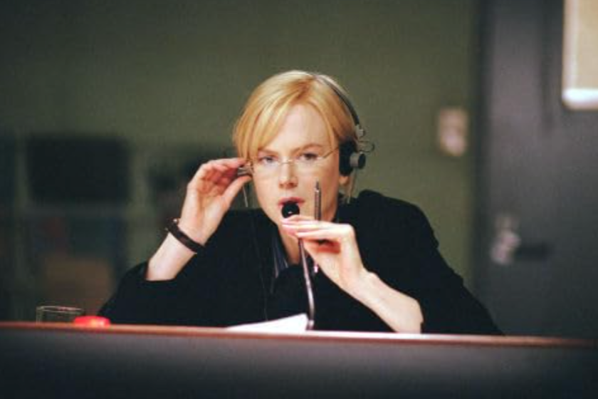 NICOLE KIDMAN stars as African-born U.N. interpreter Silvia Broome in The Interpreter, a suspenseful thriller of international intrigue.