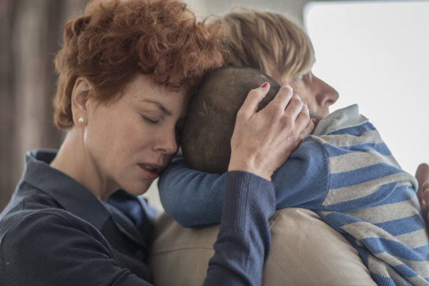 Nicole Kidman, David Wenham, and Keshav Jadhav in Lion (2016)
