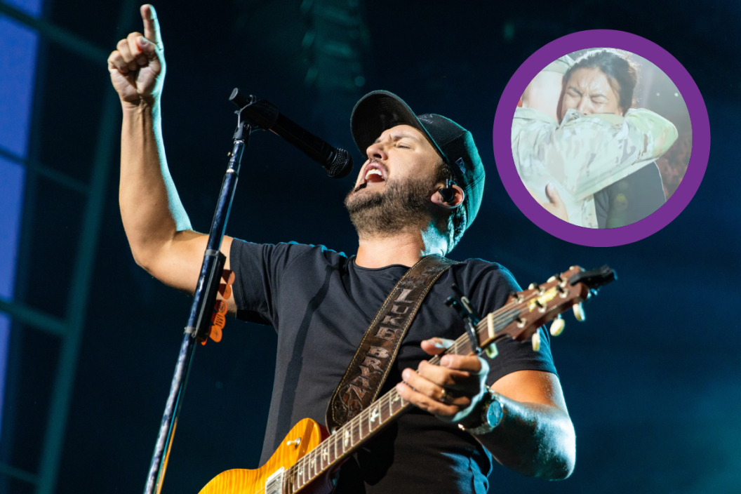 Luke Bryan performs during the "Country On Tour" at Budweiser Stage on June 17, 2023 in Toronto, Ontario.