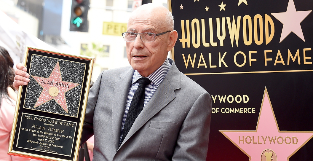 Alan Arkin is honored with a Star On The Hollywood Walk Of Fame on June 7, 2019 in Hollywood, California