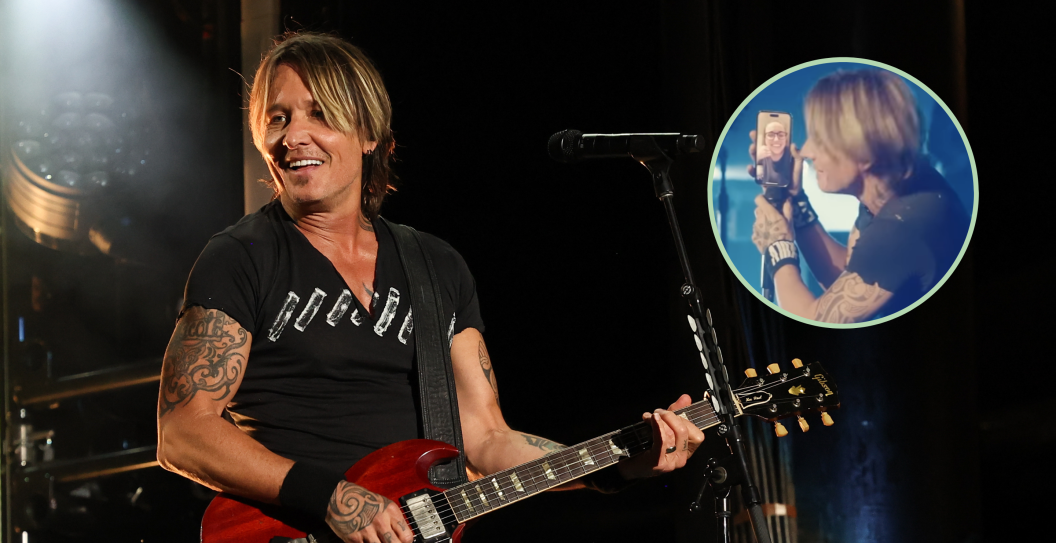 NASHVILLE, TENNESSEE - JUNE 09: Keith Urban performs on stage during day two of CMA Fest 2023 at Nissan Stadium on June 09, 2023 in Nashville, Tennessee and screengrab via Keith Urban's Instagram account.