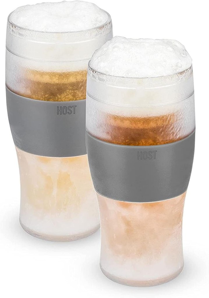 frozen beer glasses