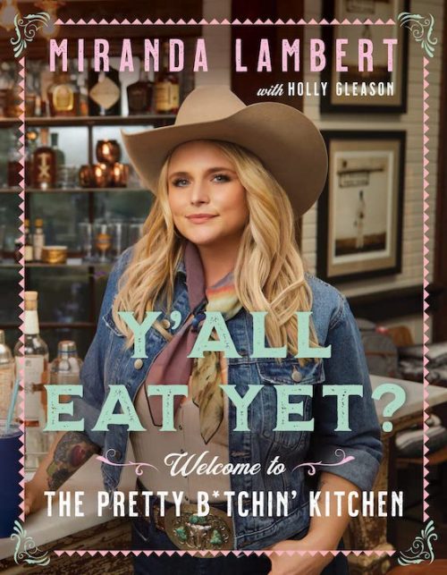 Cover art for Miranda Lambert's cookbook