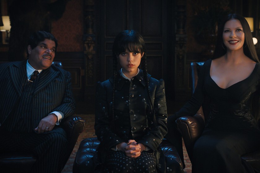 Jenna Ortega as Wednesday Addams