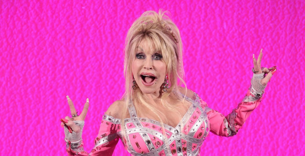 LONDON, ENGLAND - JUNE 29: Dolly Parton attends the Dolly Parton Album Press Conference at Four Seasons Hotel on June 29, 2023 in London, England.
