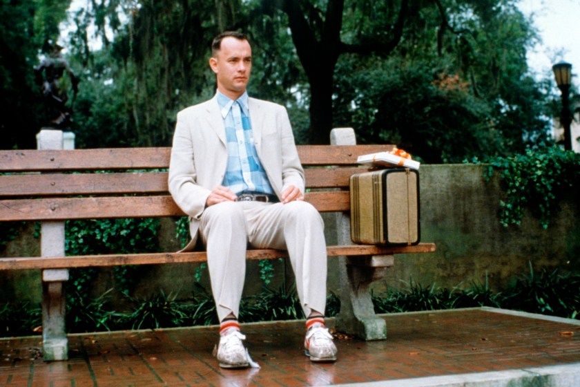 'Forrest Gump' 1994 directed by Robert Zemeckis.