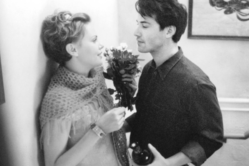 Keanu Reeves and Charlize Theron in Sweet November (2001)