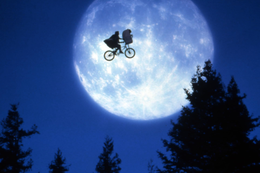 Henry Thomas and Pat Welsh in E.T. the Extra-Terrestrial (1982)