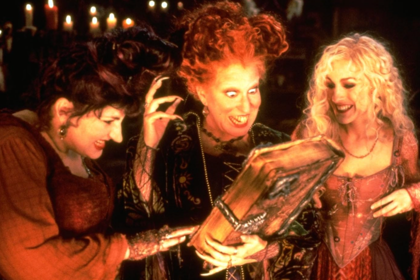 Bette Midler, Sarah Jessica Parker, and Kathy Najimy in Hocus Pocus (1993)