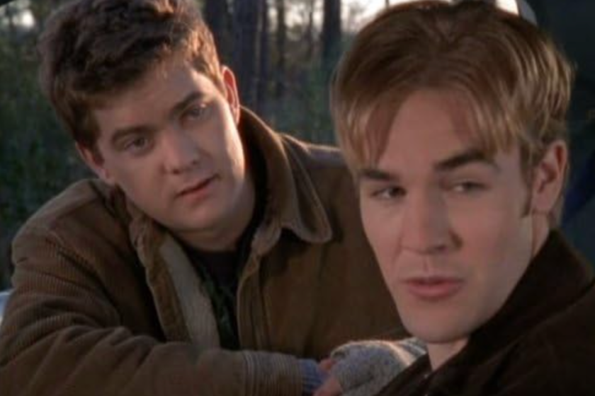 James Van Der Beek and Joshua Jackson in Dawson's Creek (1998)
