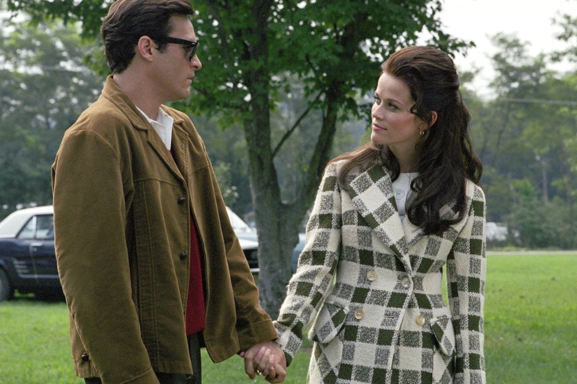 Reese Witherspoon and Joaquin Phoenix in Walk the Line (2005)
