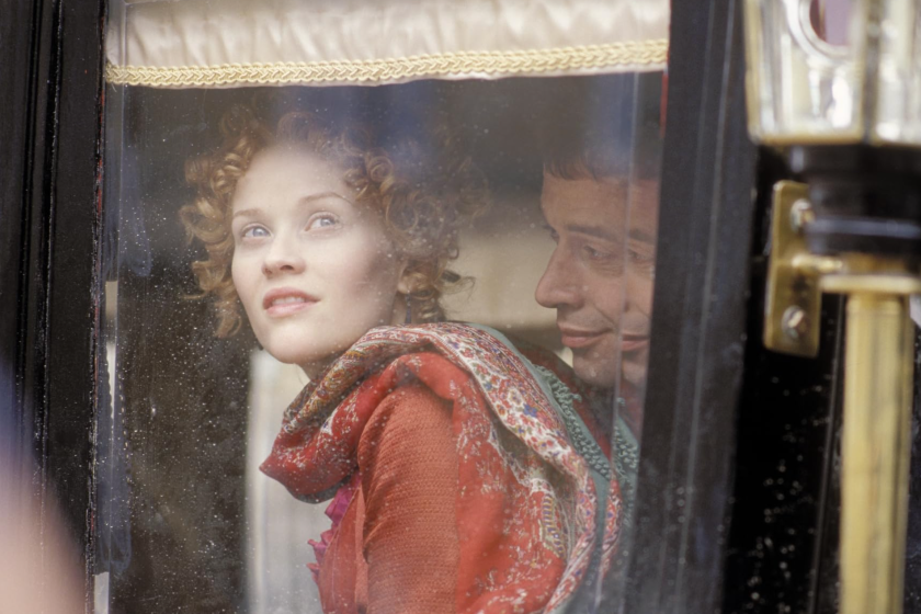 Reese Witherspoon and James Purefoy in Vanity Fair (2004)