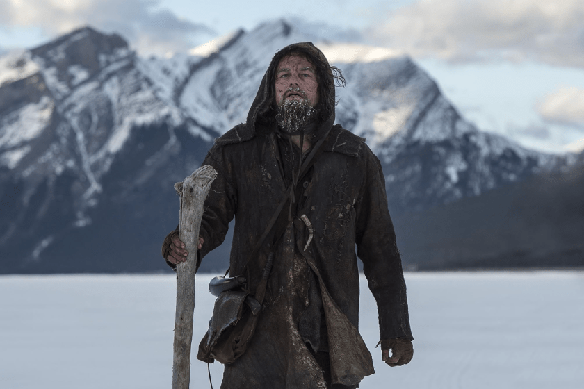Leonardo DiCaprio in The Revenant
