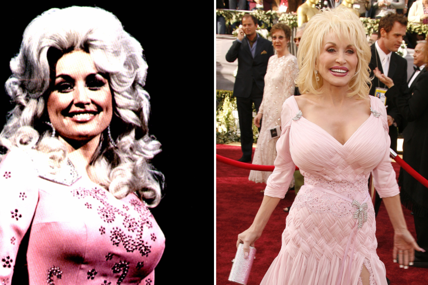 UNSPECIFIED - JANUARY 01: (AUSTRALIA OUT) Photo of Dolly PARTON and Dolly Parton, nominee Best Song for "Travelin? Thru" from "Transamerica."