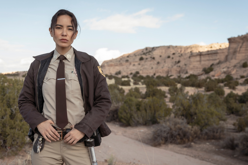 Jessica Matten as Sgt. Bernadette Manuelito - Dark Winds _ Season 2, Episode 1