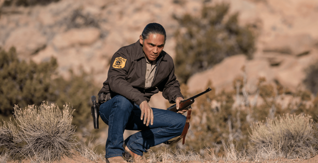 Zahn McClarnon as Joe Leaphorn - Dark Winds _ Season 1, Episode 5