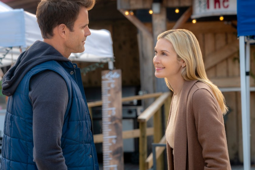 Cameron Mathison and Kelly Rutherford star in Hallmark's "Love, Of Course."