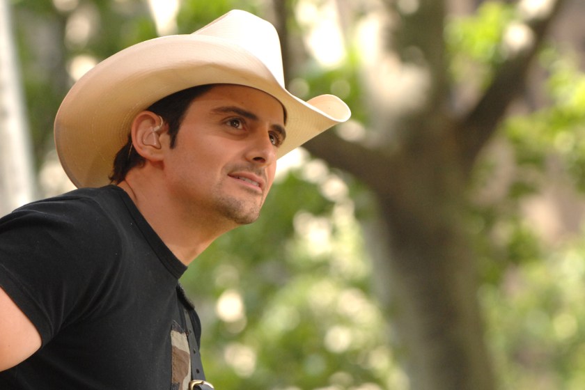 Brad Paisley during Brad Paisley Performs On "Good Morning America" - June 15, 2007 at Bryant Park in New York City, New York, United States.