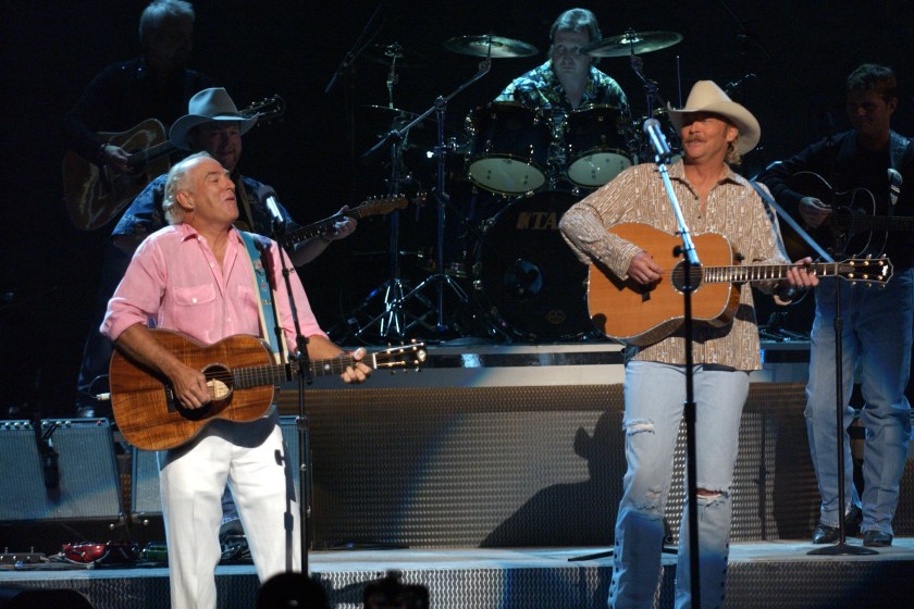 Jimmy Buffet and Alan Jackson perform "It's 5 O'Clock Somewhere" 