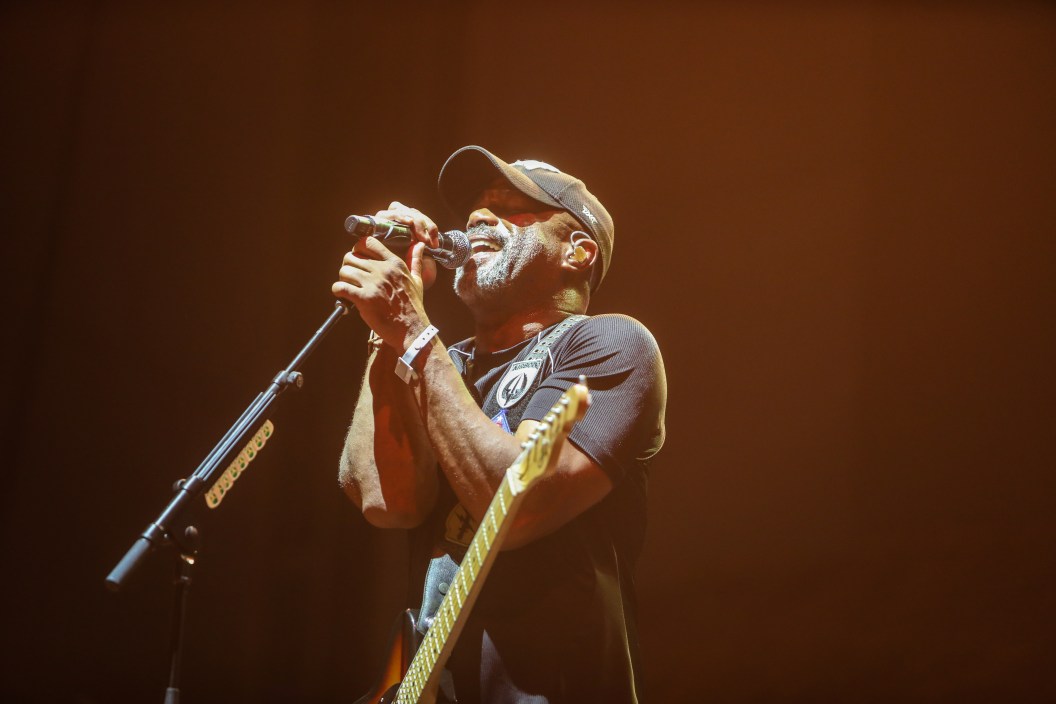 CANCUN, MEXICO - APRIL 29: Darius Rucker performs with Hootie and the blowfish as part of the 'HootieFest 2023' at Moon Palace The Grand on April, 29, 2023 in Cancun, Mexico.
