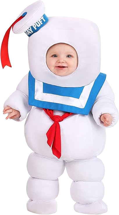 Stay Puft Marshmallow Man baby costume