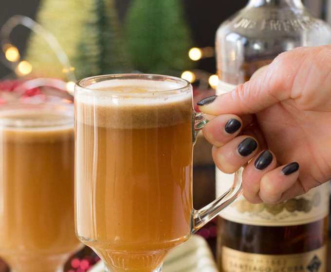 Amanda's Cookin recipe for hot buttered rum