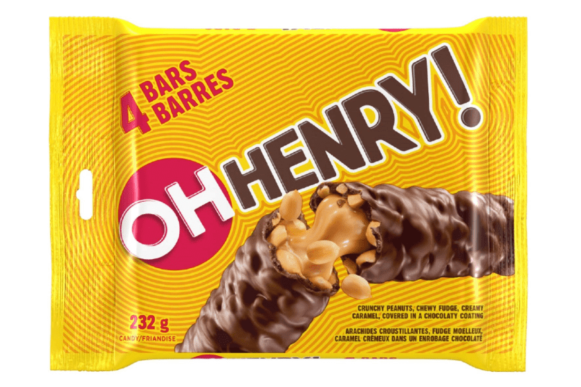 Full Sized OH Henry! Chocolate Candy Bar