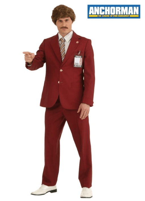 Ron Burgundy costume