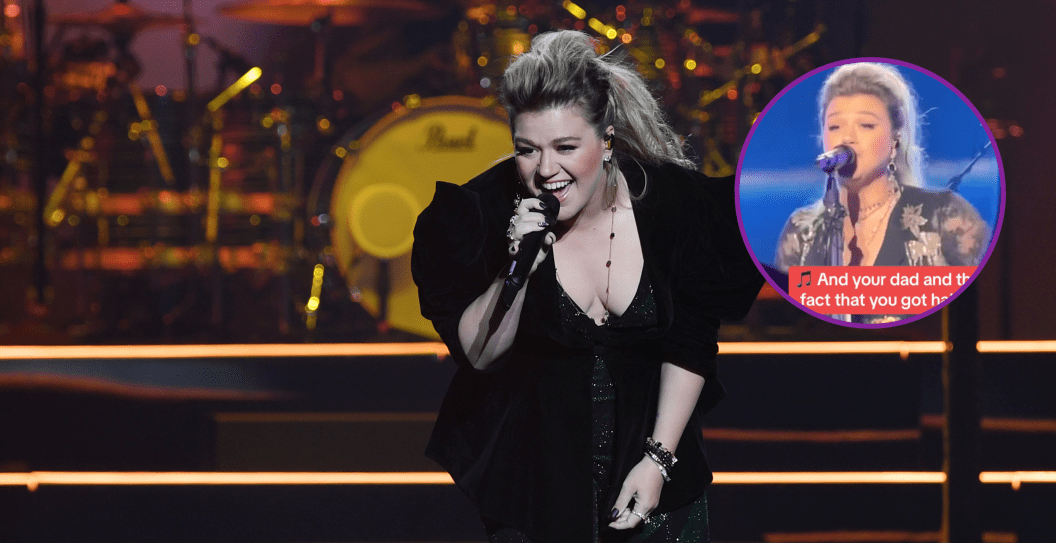 Kelly Clarkson performs during her show chemistry...An Intimate Night with Kelly Clarkson at Bakkt Theater at Planet Hollywood Las Vegas Resort & Casino on July 28, 2023 in Las Vegas