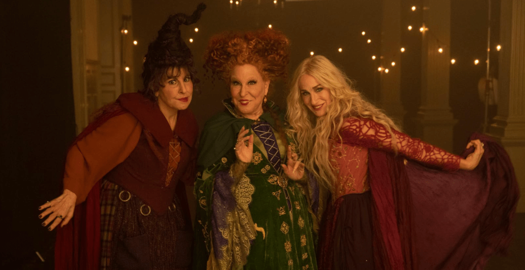 Bette Midler, Sarah Jessica Parker, and Kathy Najimy in Hocus Pocus 2 (2022)