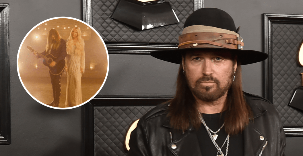 LOS ANGELES, CA - JANUARY 26: Billy Ray Cyrus attends the 62nd Annual Grammy Awards at Staples Center on January 26, 2020 in Los Angeles, CA and shot from the "Plans" music video.