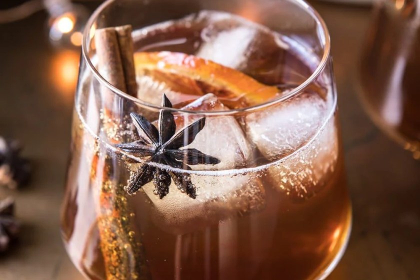 Half Baked Harvest Recipe for a vanilla chai old fashioned