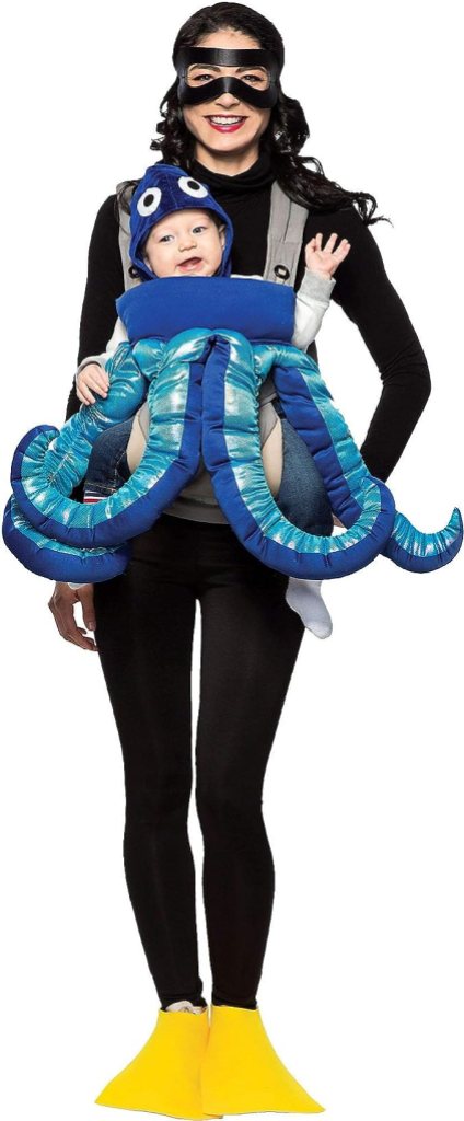 Diver and Octopus costume 