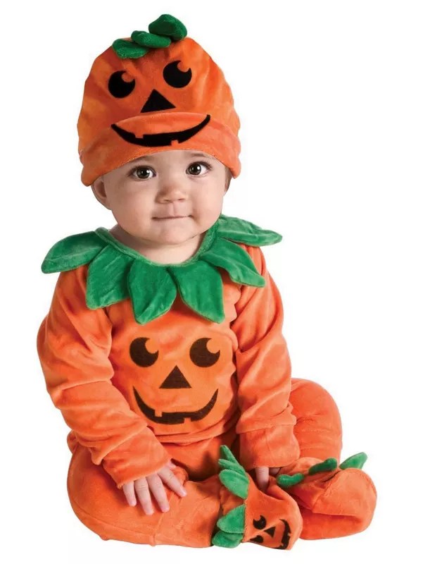 Baby pumpkin costume 