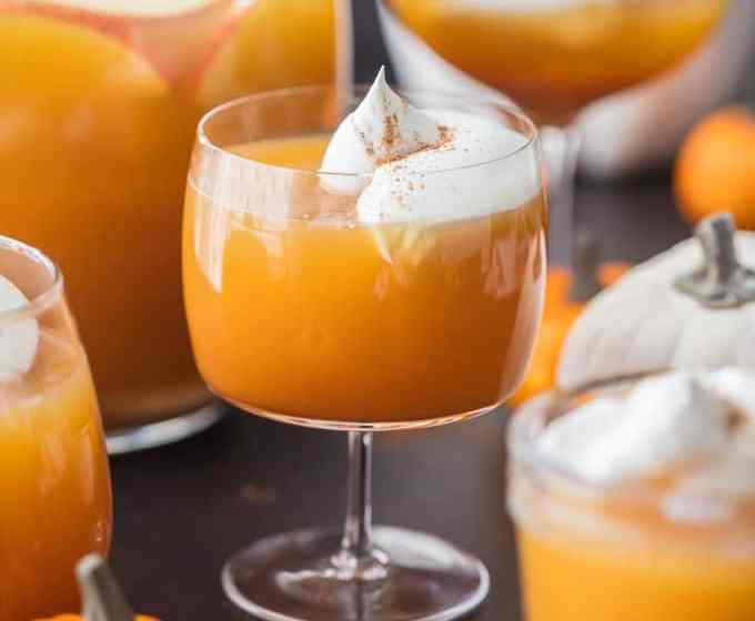 The Cookie Rookie's recipe for spiked pumpkin pie punch