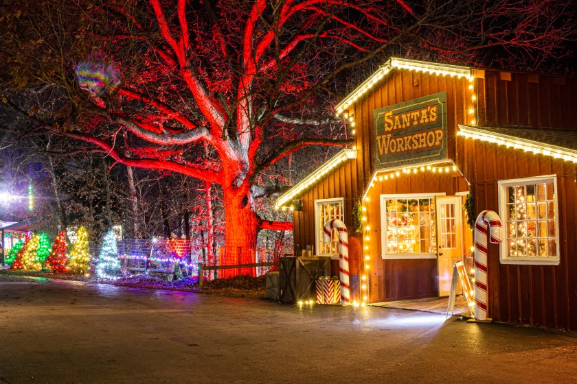 fun places to visit for christmas near me