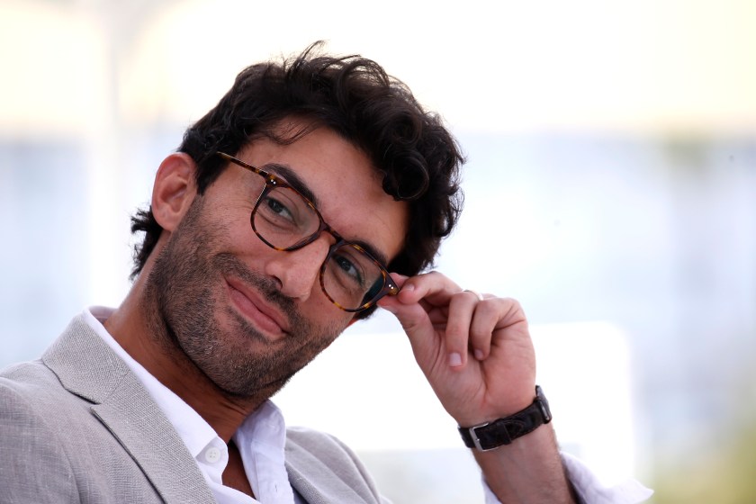 CANNES, FRANCE - JUNE 18: Actor Justin Baldoni speaks on stage at during the P&G session at the Cannes Lions 2019 : Day Two on June 18, 2019 in Cannes, France. 