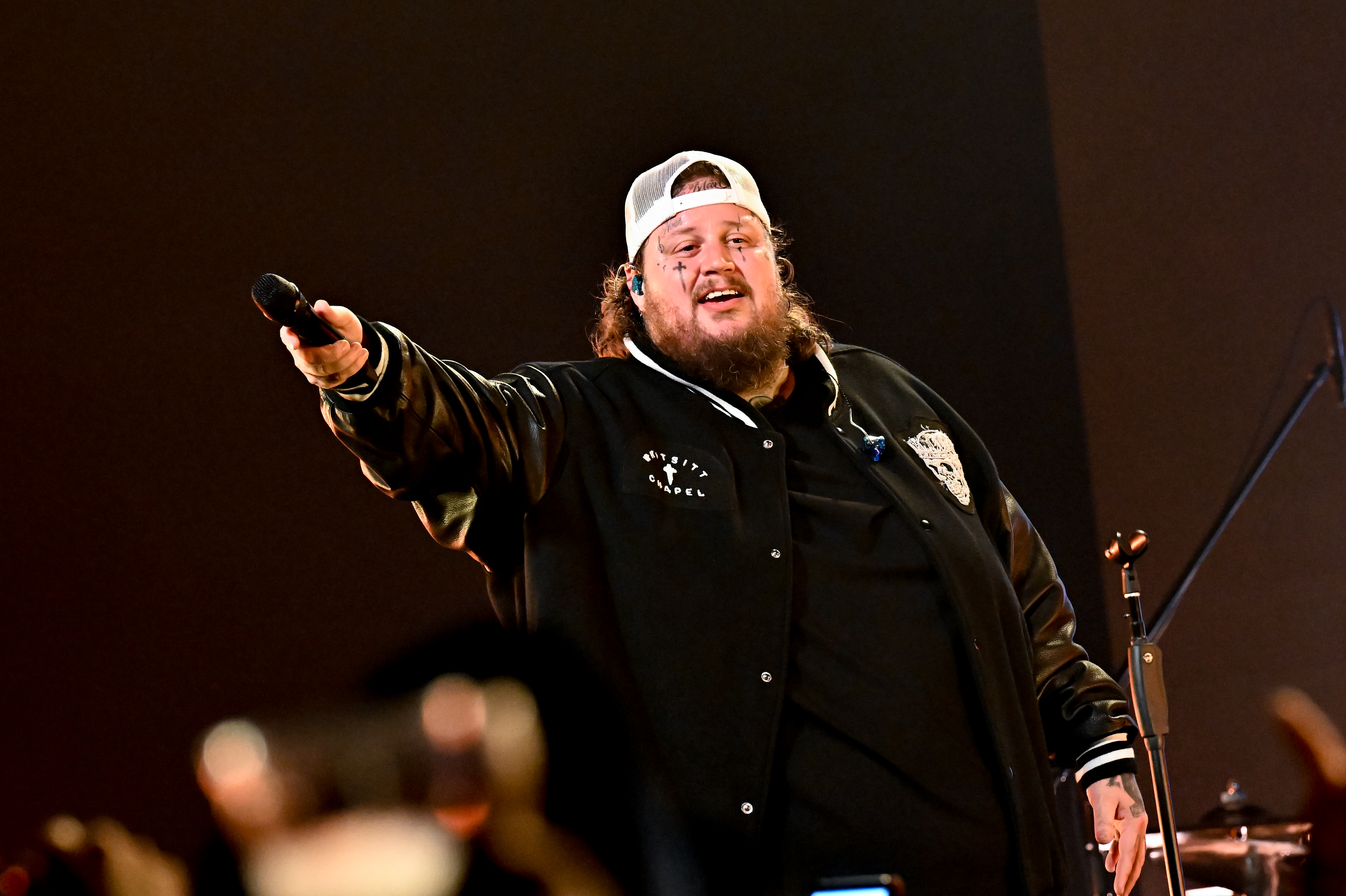 Jelly Roll at Billboard Country Live in Concert held at Marathon Music Works on June 6, 2023 in Nashville, Tennessee.