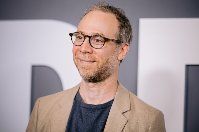 LOS ANGELES, CALIFORNIA - FEBRUARY 24: Kevin Sussman arrives at the premiere of Hulu's 'The Dropout' at DGA Theater Complex on February 24, 2022 in Los Angeles, California.