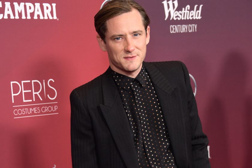 LOS ANGELES, CALIFORNIA - FEBRUARY 27: Lewis Pullman attends the 25th Annual Costume Designers Guild Awards - Arrivals at Fairmont Century Plaza on February 27, 2023 in Los Angeles, California.