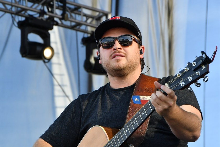 Recording artsist Josh Abbott of the Josh Abbott Band performs during the Route 91 Harvest country music festival at the Las Vegas Village on October 1, 2017 in Las Vegas, Nevada.