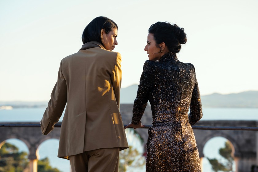 Laysla De Oliveira as Cruz Manuelos and Stephanie Nur as Aaliyah In Special Ops: Lioness, episode 8, season 1, streaming on Paramount+, 2023.
